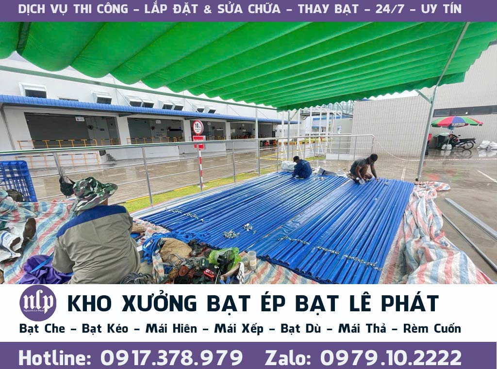 Báo Giá May Ép Bạt Xếp Mái Xếp Nhà Xưởng Giá Tốt Tại Tân Bình Uy Tín