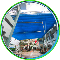 Mái xếp lượn sóng