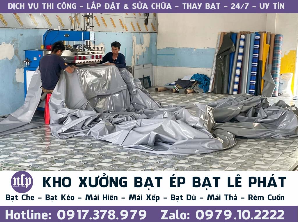 Nơi Bán Ép Bạt, Bán Phụ Kiện Đủ Loại Bạt Che Nắng Mưa Ngoài Trời Tại Long Thành