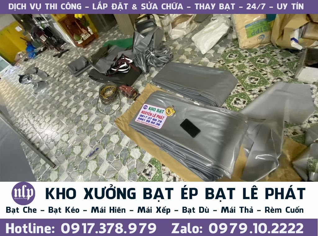 [Đơn Vị] May Ép Bạt Che Nắng Mưa Khổ Lớn Giá Xưởng Tại Đồng Tháp