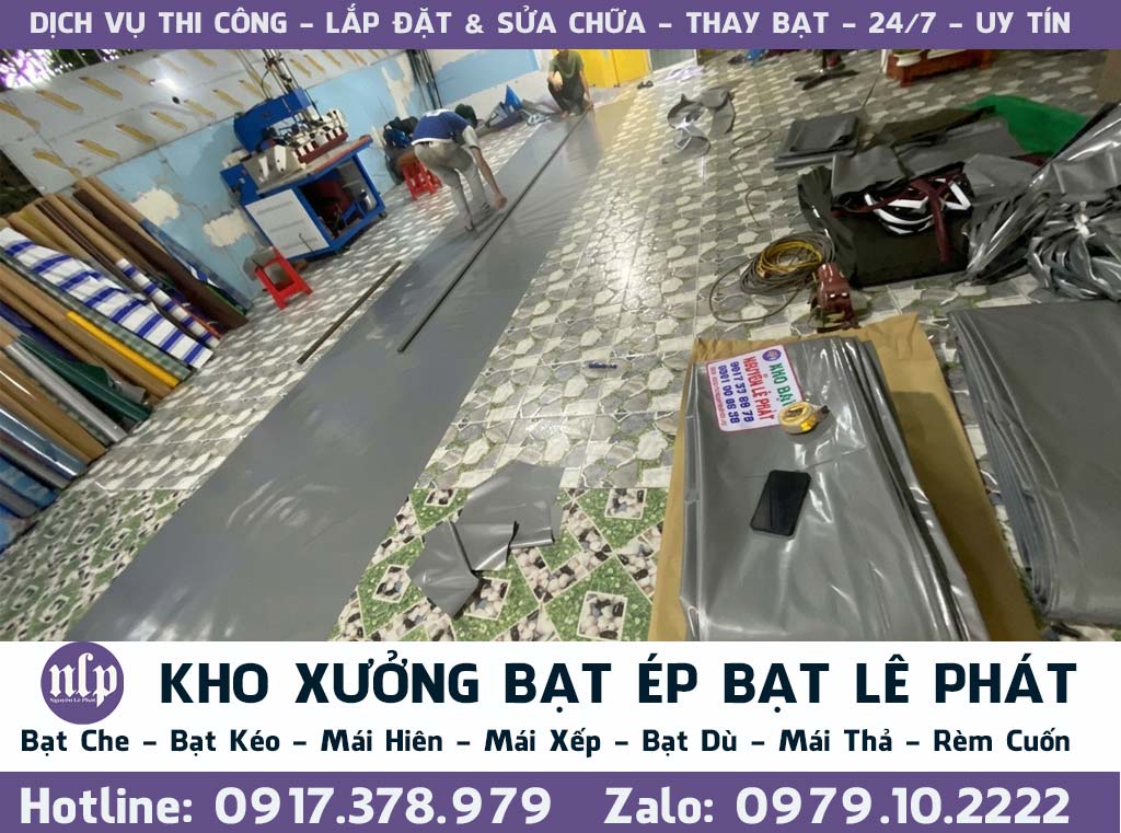 Liên Hệ] xưởng may ép bạt che nắng mưa theo yêu cầu Tại Kiên Giang