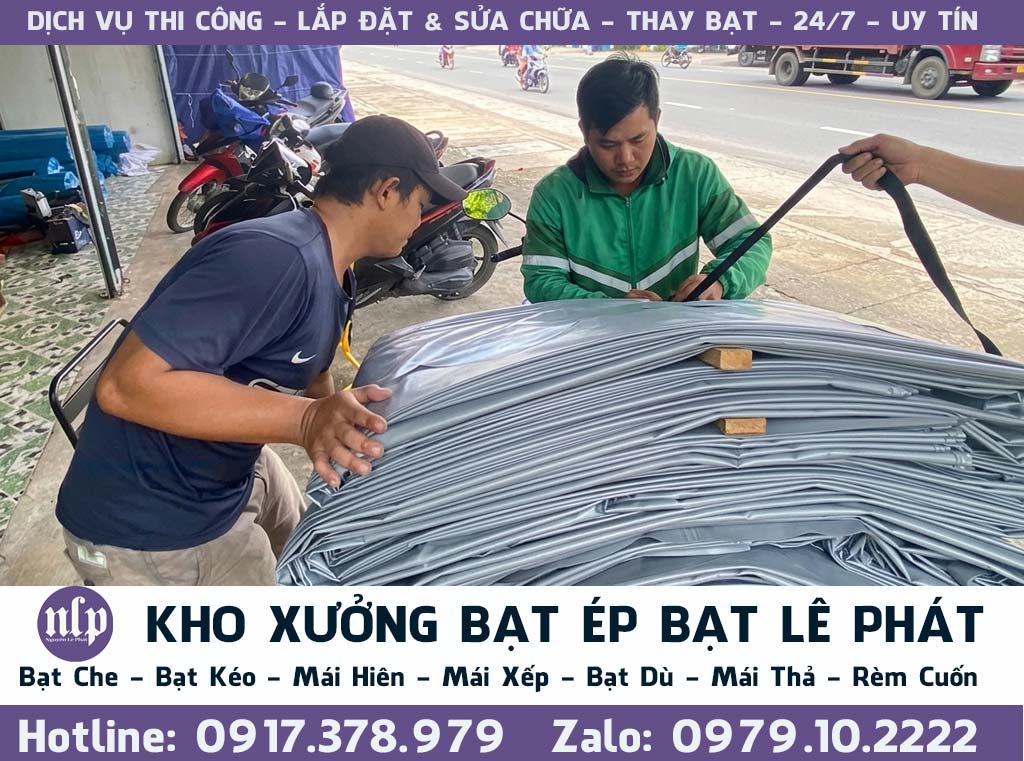 Xưởng May Ép Bạt Mái Che, Bạt Kéo Di Động Ngoài Trời tại Kiên Giang Dịch Vụ Thi Công Bạt kéo, Bạt Kéo Mái Hiên, May Bạt Kéo Giá Tốt Tại Bình Tân