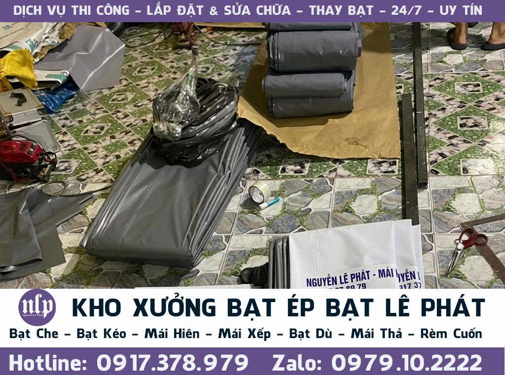 [Đơn Vị] Nhận Gia Công Ép Bạt Hiflex Số Lượng Lớn Tại Long An