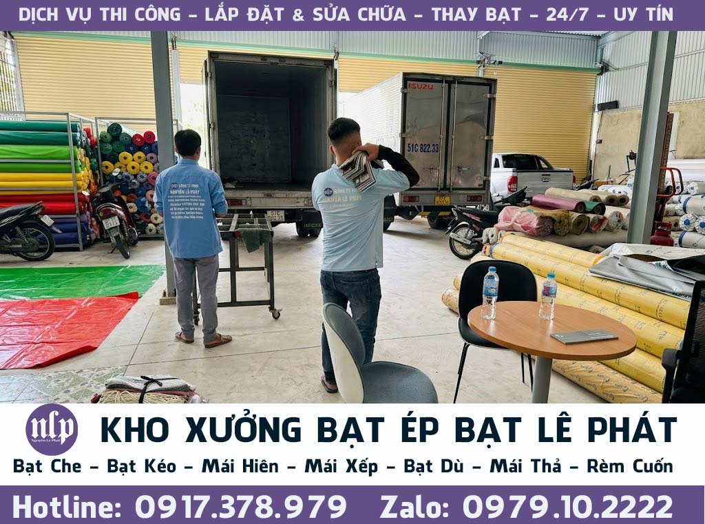 May Bạt Theo Yêu Cầu, May Bạt Che Nắng, May Bạt Mái Che Di Động Tại Thủ Đức