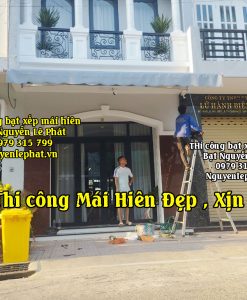 Cơ Sở May Bạt, May Bạt Mái Hiên Mái Xếp Che Mưa Nắng Cho Nhà Xưởng Tại Định Quán.