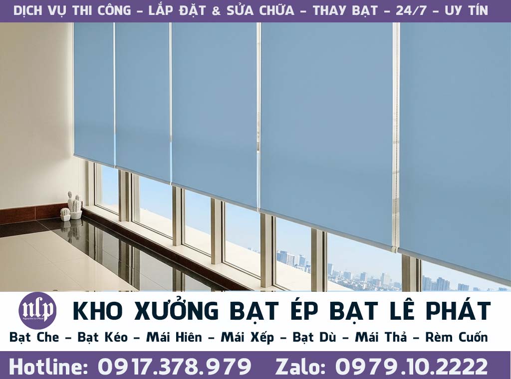 May Bạt Che Nắng, Bạt Kéo Mái Thả Di Động Cho Quán Cafe Tại Củ Chi.