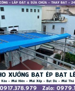 Chuyên Cung Cấp May Bạt, May Bạt Che Mưa Nắng Cho Nhà Xưởng Giá Tốt Nhất Tại Vĩnh Cửu