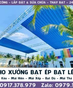 May Bạt Theo Yêu Cầu, Làm Mái Xếp, Mái Che Di Động Nhà Xưởng Trọn Gói Tại Thống Nhất