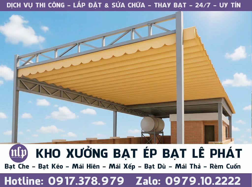 Báo Giá May Ép Bạt Mái Hiên Ban Công Hiên Nhà Che Nắng Mưa Tại Nhơn Trạch