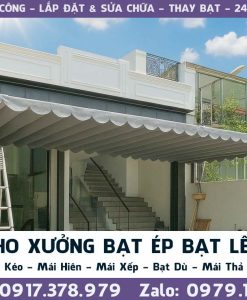 Xưởng May Bạt, Mái Xếp Ngoài Trời Bạt Kéo Giá Bao Nhiêu Tại Hóc Môn