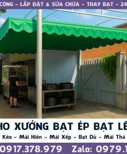 Nơi Bán Ép Bạt, Phụ Kiện Thi Công Bạt Làm Mái Che Nắng Ngoài Trời Tại Xuân Lộc