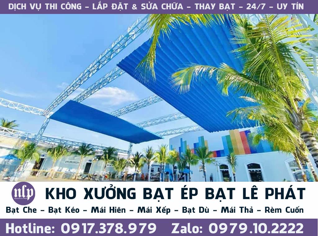 May Bạt Theo Yêu Cầu, Làm Mái Xếp, Mái Che Di Động Nhà Xưởng Trọn Gói Tại Thống Nhất
