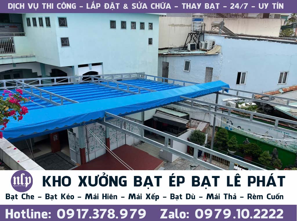 mai-bat-xep Chuyên Cung Cấp May Bạt, May Bạt Che Mưa Nắng Cho Nhà Xưởng Giá Tốt Nhất Tại Vĩnh Cửu
