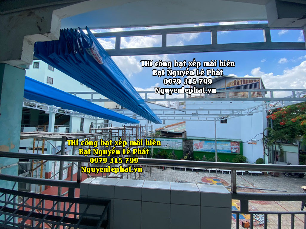 May bạt mái kéo, bạt Mái che công nghiệp khổ lớn Tại Bình Chánh