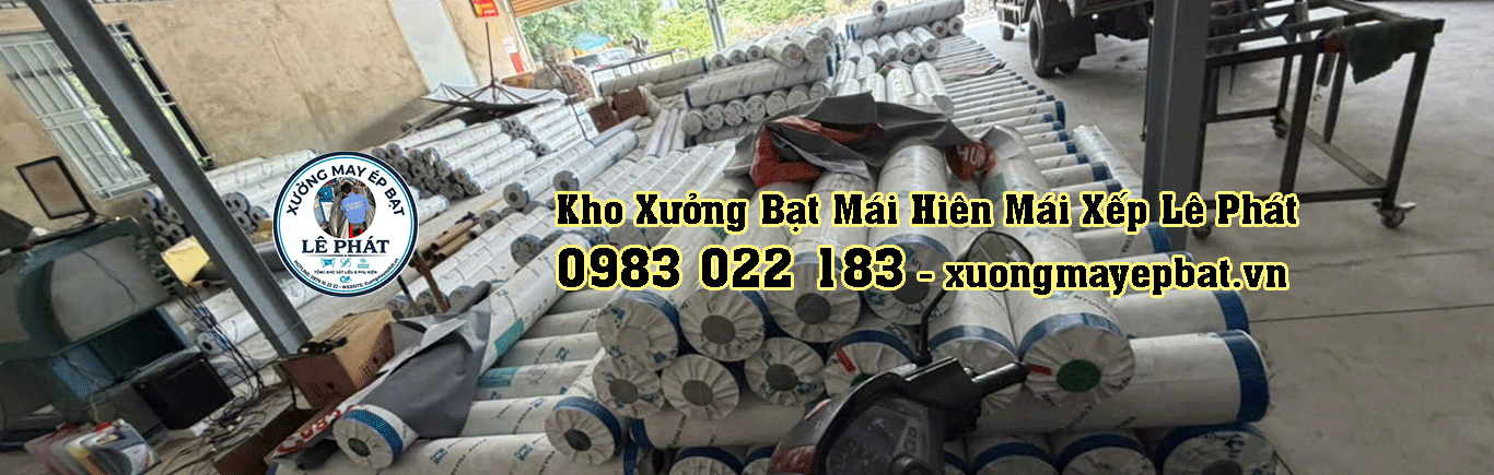 May ép bạt kéo di động