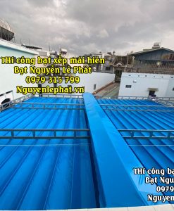 May bạt mái kéo, bạt Mái che công nghiệp khổ lớn Tại Bình Chánh