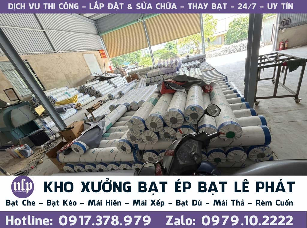 Nhận May Ép Bạt Mái Hiên Yêu Cầu , May Bạt Mái Kéo Giá Tốt Tại Cà Mau