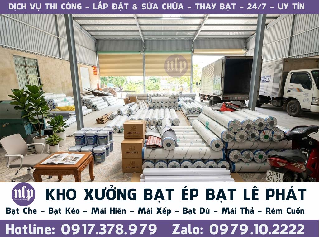 Nơi Bán Ép Bạt, Bán Phụ Kiện Đủ Loại Bạt Che Nắng Mưa Ngoài Trời Tại Long Thành