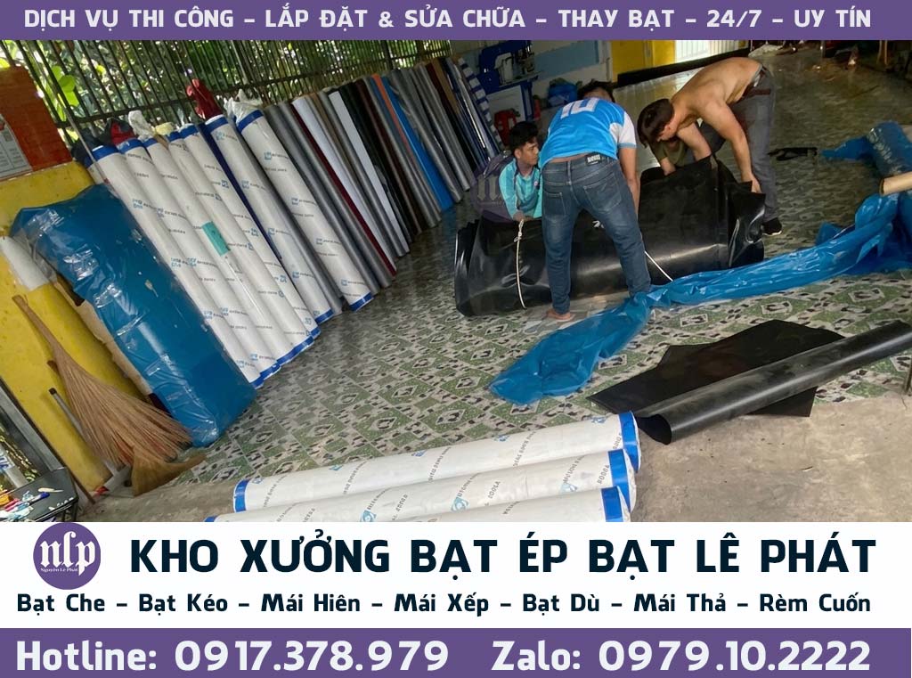 [Đơn Vị] May Ép Bạt Che Nắng Mưa Khổ Lớn Giá Xưởng Tại Đồng Tháp
