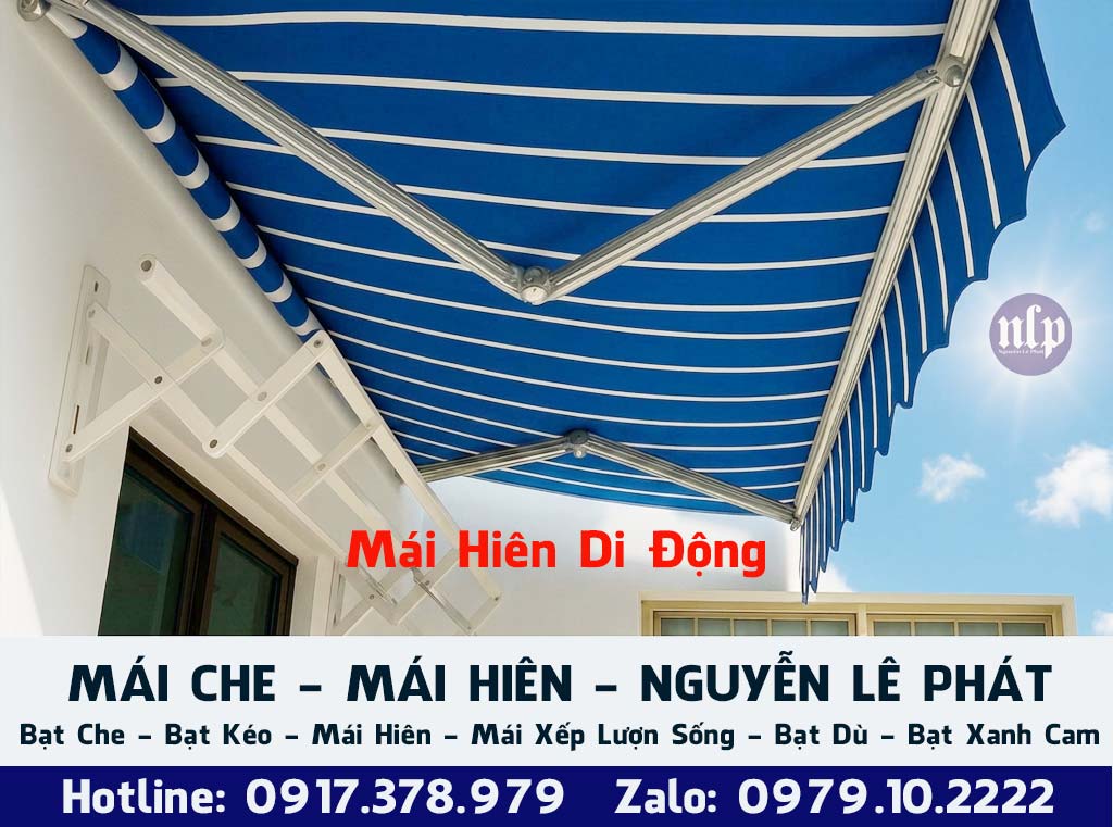 mai-hien Xưởng May Ép Bạt Mái Hiên, Thi Công Bạt Che Nắng Mưa Ngoài Trời Tại Khánh Vĩnh